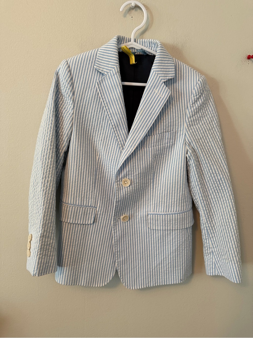 Vineyard Vines Blue Seersucker Blazer